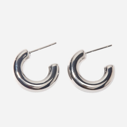 Kimberly – Gold and Silver Classic Hoops
