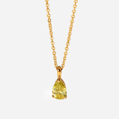 Zina – Gold Birthstone Necklaces