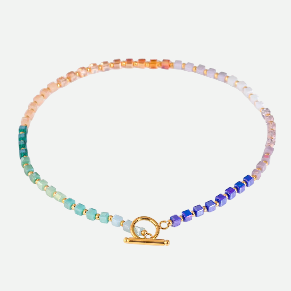 Victoria – Crystal Beaded Necklace